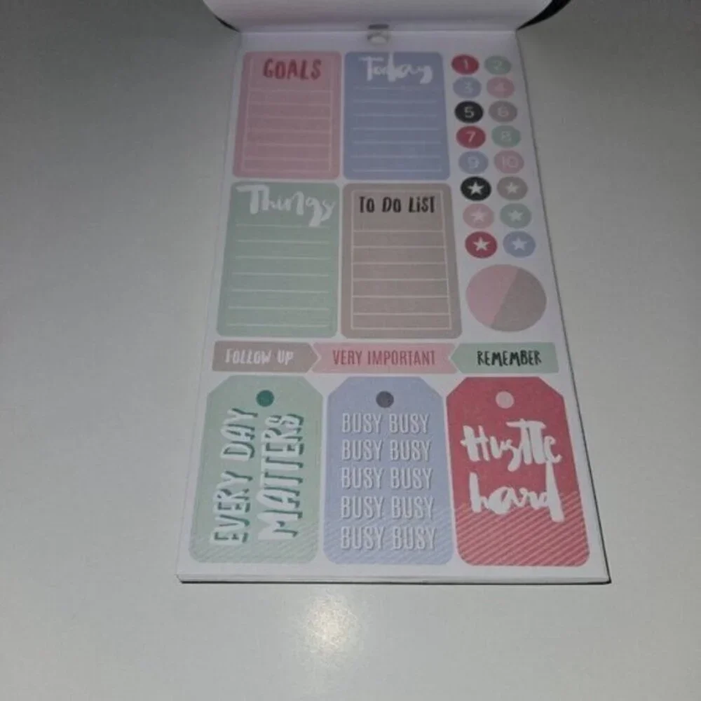 CALENDARING American Craft Stickers ~ Includes 15 Complete Never Used Sheets